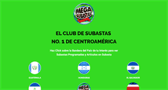 Desktop Screenshot of megasubastas.net